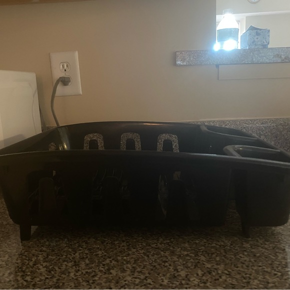 Black Dish Drying Rack - Picture 3 of 3